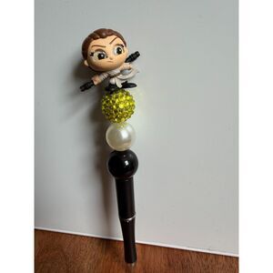 Rey Beaded Pen – Star Wars Doorables Jedi Kawaii Ballpoint Pen